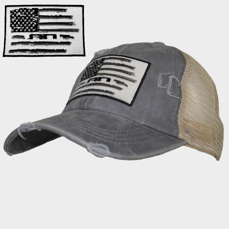 Angler Nation Ladies Pony Tail Patch Hat